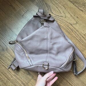 REBECCA MINKOFF JULIAN LEATHER BACKPACK